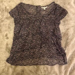 Lightly Used- American Eagle Floral Blouse